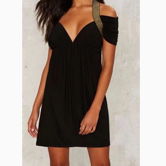 Dresses & Skirts - Black Harness Open Back Dress